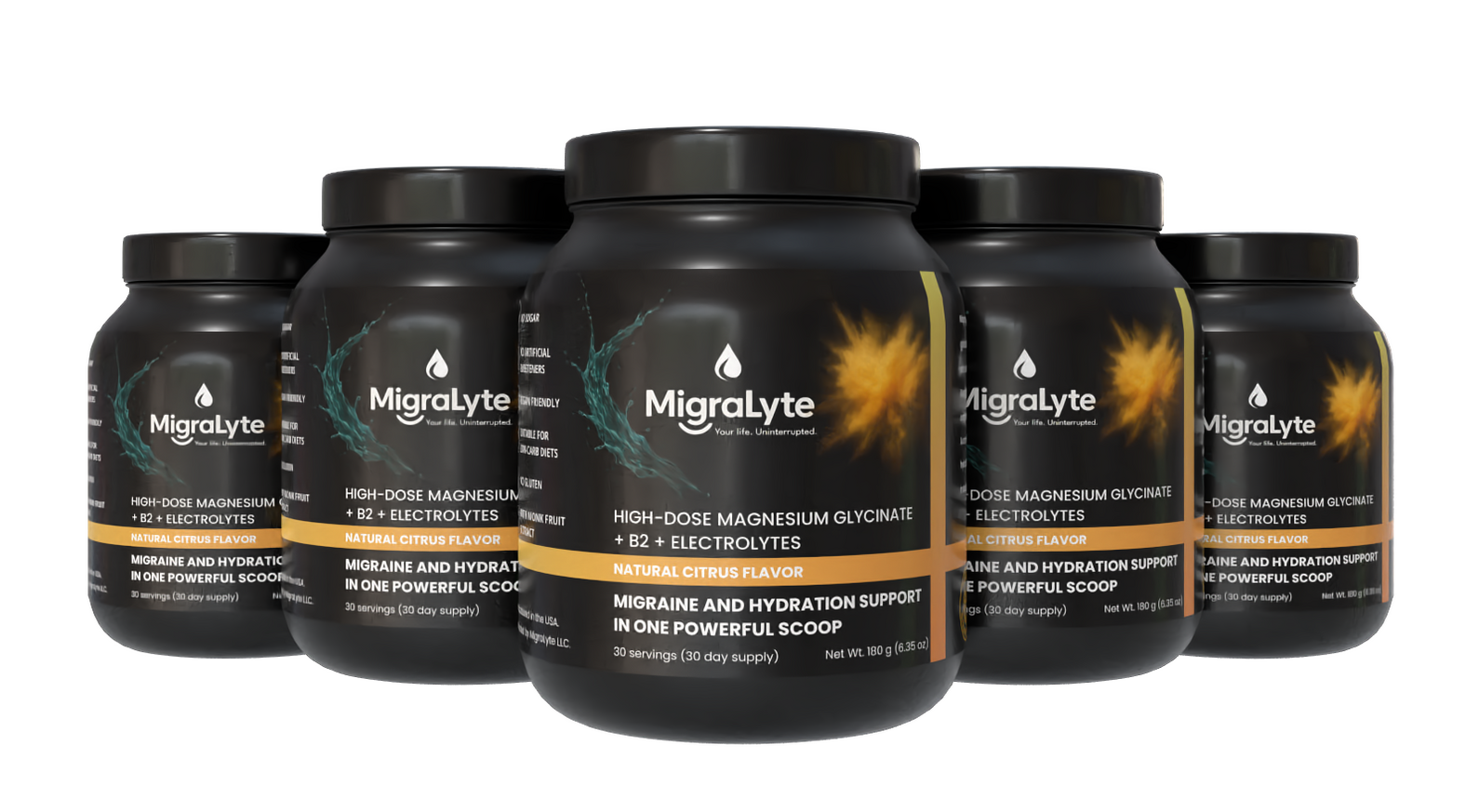 MigraLyte MigraLyte Jar Package Design